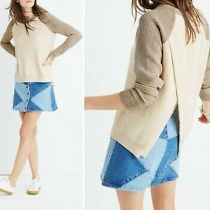 Madewell Province Crisscross Back Sweater